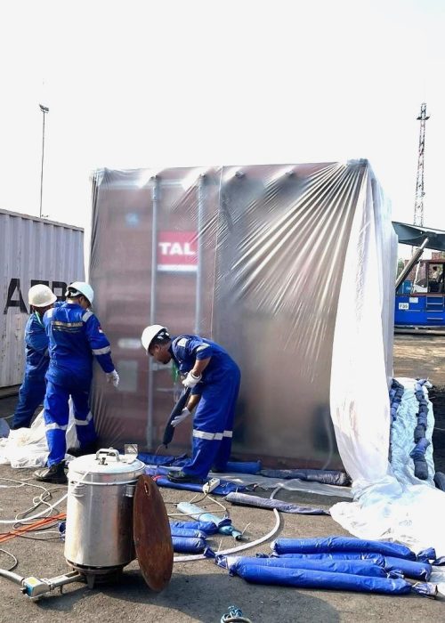 1. Fumigasi Kontainer