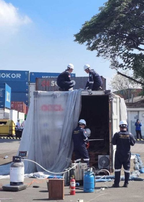 3. Fumigasi Kontainer